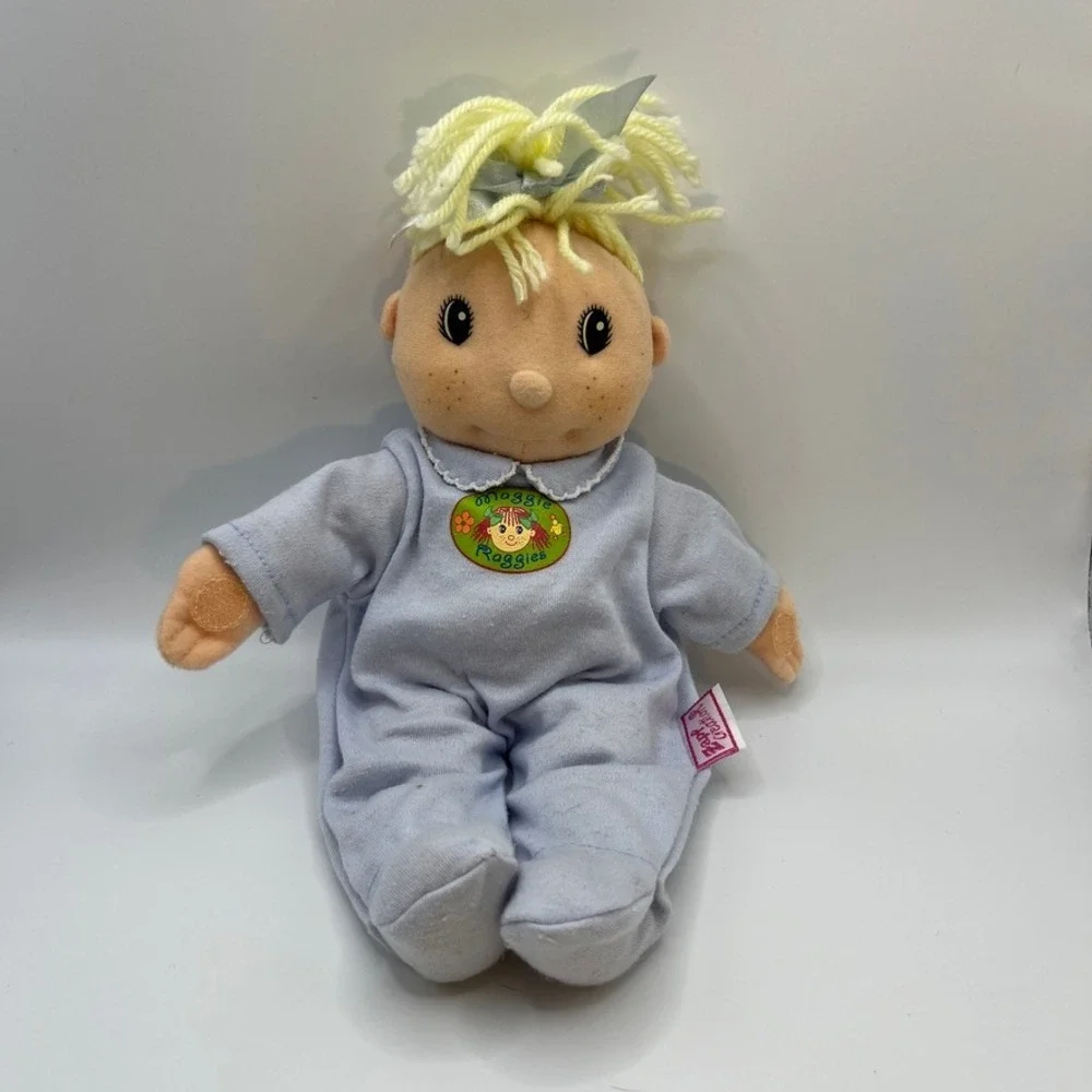 Vintage‎ Y2K Maggie Raggies Boy Bean Baby Doll Zapf Creation 11